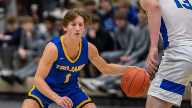 Minnesota boys high school basketball: Hopkins vs. Wayzata from January 17, 2023.